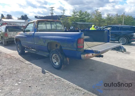 1995 Dodge Ram 2500 from USA, damaged, VIN 1B7JF26Z5SS291350